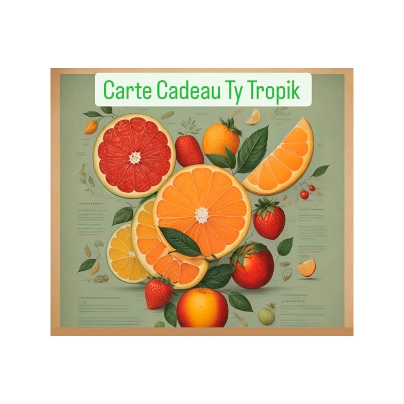 Carte Cadeau TY TROPIK 25